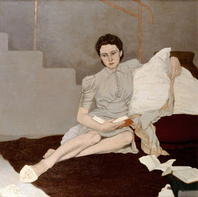 L. Le Brocquy, Κορίτσι στα γκρι. 1939. Ferens Art Gallery
